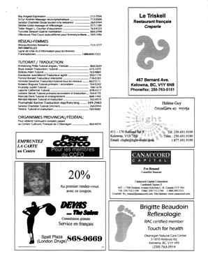   L'ANSE-AU-SABLE, 2003   , page 12