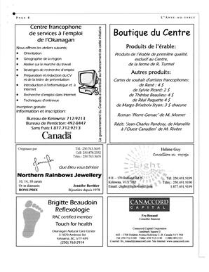   L'ANSE-AU-SABLE, 2003   , page 8
