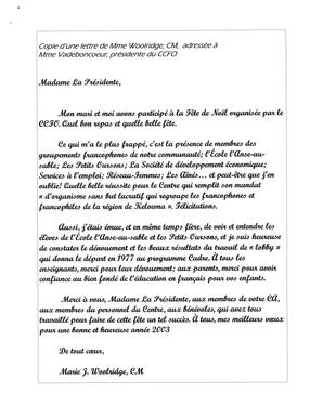   L'ANSE-AU-SABLE, 2003   , page 17