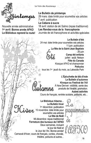   LA VOIX DES KOOTENAYS, 2010   , page 26