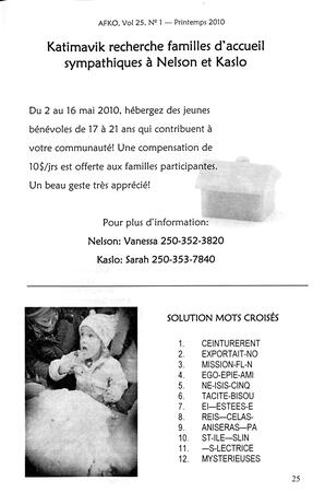   LA VOIX DES KOOTENAYS, 2010   , page 25