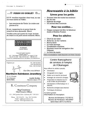   L'ANSE-AU-SABLE, 2002   , page 7