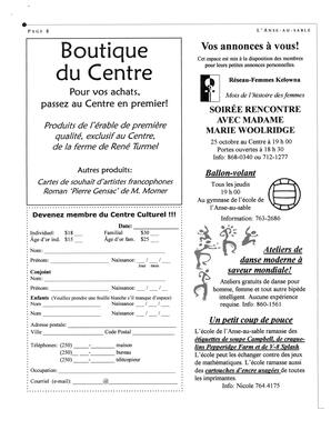   L'ANSE-AU-SABLE, 2002   , page 8