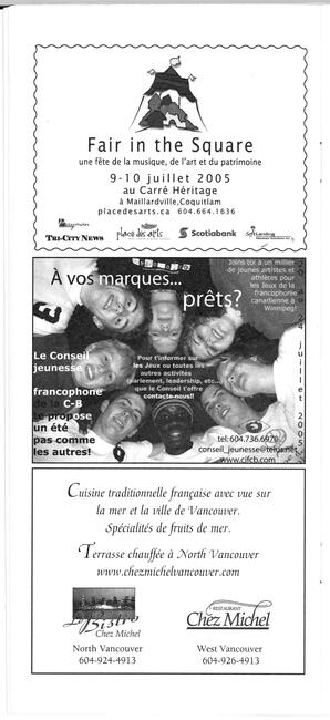   FESTIVAL D'ÉTÉ, 2005   , page 9