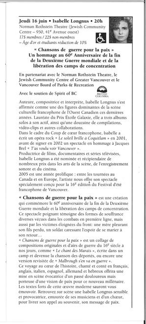   FESTIVAL D'ÉTÉ, 2005   , page 35
