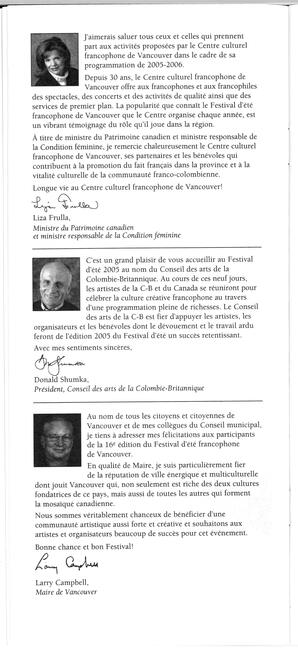   FESTIVAL D'ÉTÉ, 2005   , page 32