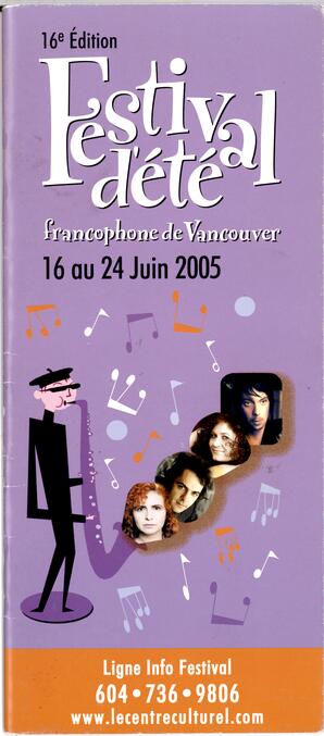   FESTIVAL D'ÉTÉ, 2005   , page 1
