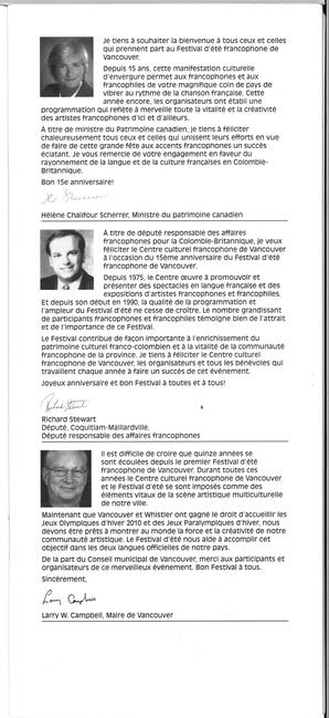   FESTIVAL D'ÉTÉ, 2004   , page 5