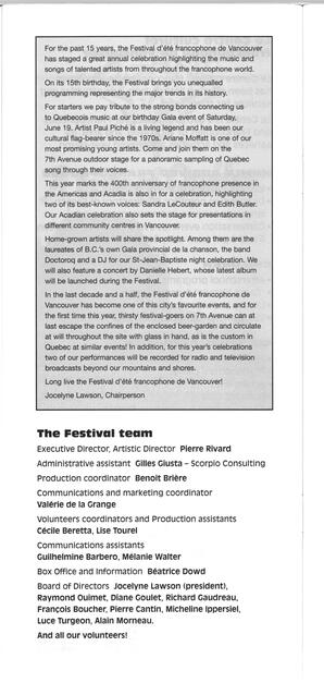   FESTIVAL D'ÉTÉ, 2004   , page 24