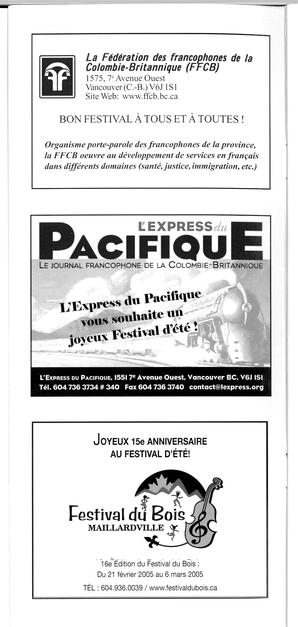   FESTIVAL D'ÉTÉ, 2004   , page 2