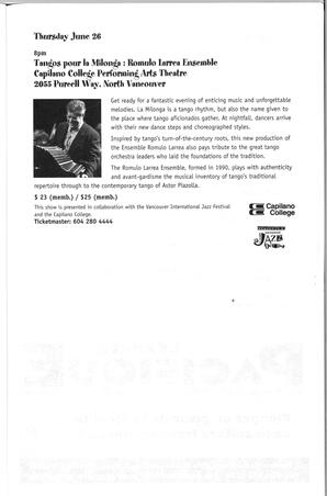   FESTIVAL D'ÉTÉ, 2003   , page 23