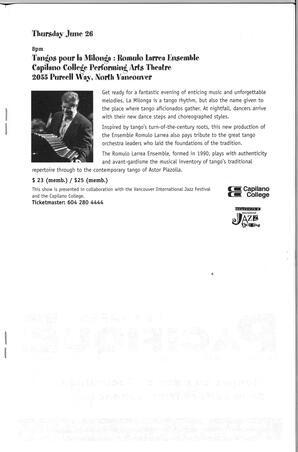   FESTIVAL D'ÉTÉ, 2003   , page 17