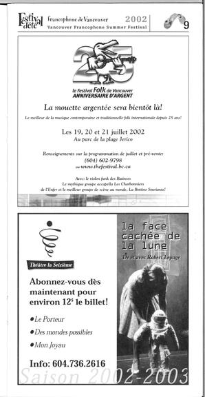   FESTIVAL D'ÉTÉ, 2002   , page 11