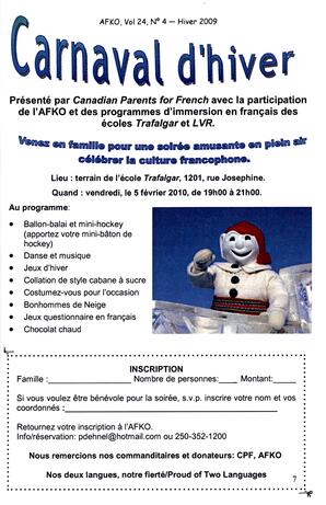   LA VOIX DES KOOTENAYS, 2009   , page 7