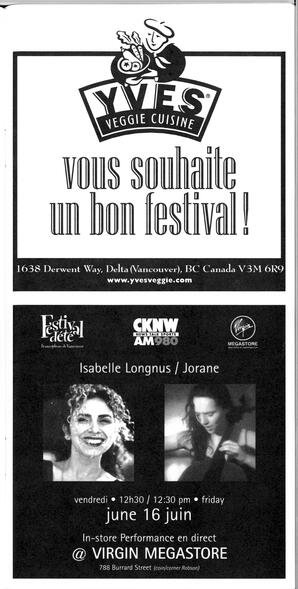   FESTIVAL D'ÉTÉ, 2000   , page 9