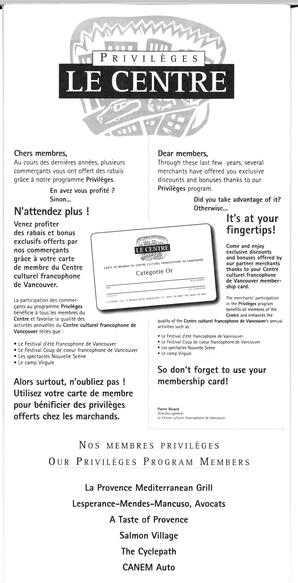   FESTIVAL D'ÉTÉ, 2000   , page 20