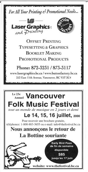   FESTIVAL D'ÉTÉ, 2000   , page 16
