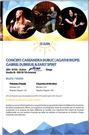   FESTIVAL D'ÉTÉ, 2019   , page 9