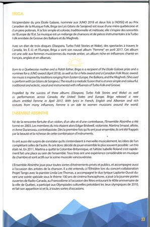   FESTIVAL D'ÉTÉ, 2019   , page 32