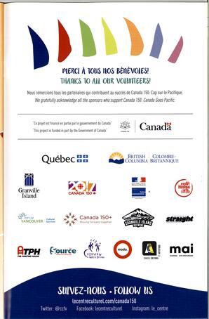   CANADA 150 CAP SUR LE PACIFIQUE, 2017   , page 20