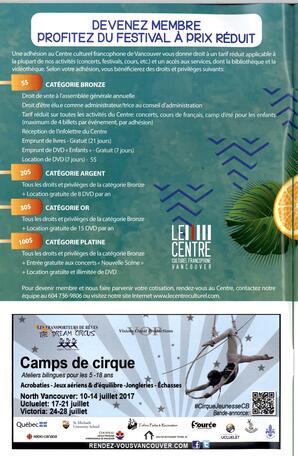   FESTIVAL D'ÉTÉ, 2017   , page 4