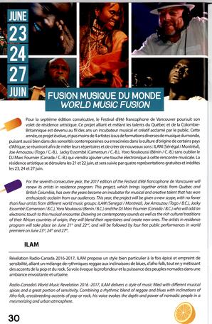   FESTIVAL D'ÉTÉ, 2017   , page 29