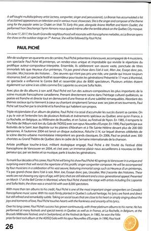   FESTIVAL D'ÉTÉ, 2017   , page 25