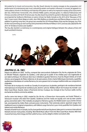   FESTIVAL D'ÉTÉ, 2016   , page 27
