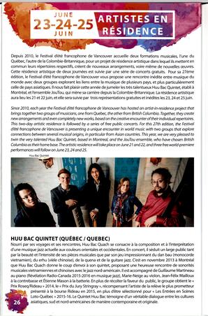   FESTIVAL D'ÉTÉ, 2016   , page 25