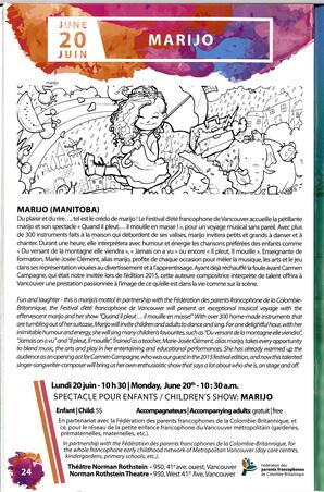   FESTIVAL D'ÉTÉ, 2016   , page 23