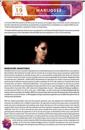   FESTIVAL D'ÉTÉ, 2016   , page 21