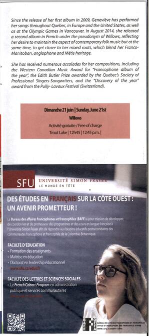   FESTIVAL D'ÉTÉ, 2015   , page 20