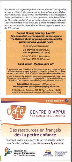   FESTIVAL D'ÉTÉ, 2015   , page 11