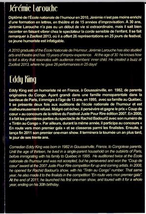   JUSTE POUR RIRE, 2015   , page 5