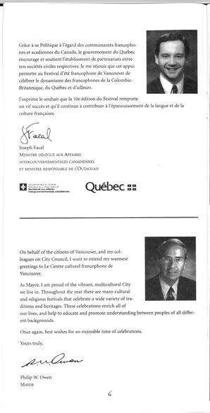   FESTIVAL D'ÉTÉ, 1999   , page 8