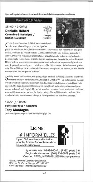   FESTIVAL D'ÉTÉ, 1999   , page 22