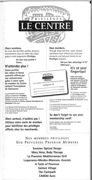   FESTIVAL D'ÉTÉ, 1999   , page 19