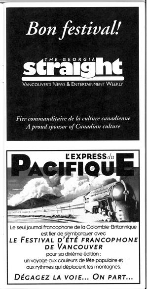   FESTIVAL D'ÉTÉ, 1999   , page 13