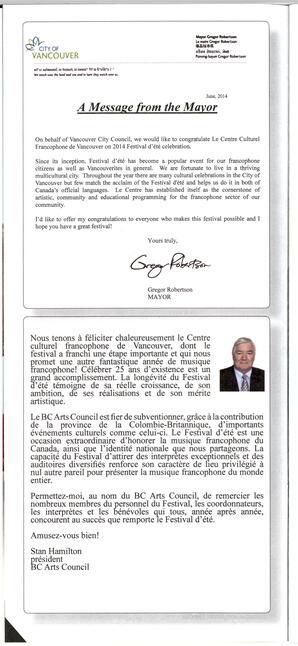   FESTIVAL D'ÉTÉ, 2014   , page 4