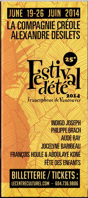   FESTIVAL D'ÉTÉ, 2014   , page 1