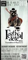 FESTIVAL D'ÉTÉ, 2013