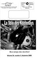 LA VOIX DES KOOTENAYS, 2009
