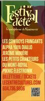 FESTIVAL D'ÉTÉ, 2012