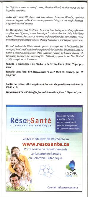   FESTIVAL D'ÉTÉ, 2012   , page 11