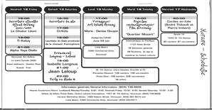   FESTIVAL D'ÉTÉ, 1998   , page 13