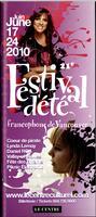 FESTIVAL D'ÉTÉ, 2010