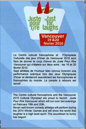   JUSTE POUR RIRE, 2010   , page 3