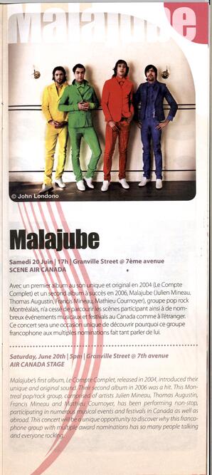   FESTIVAL D'ÉTÉ, 2009   , page 16