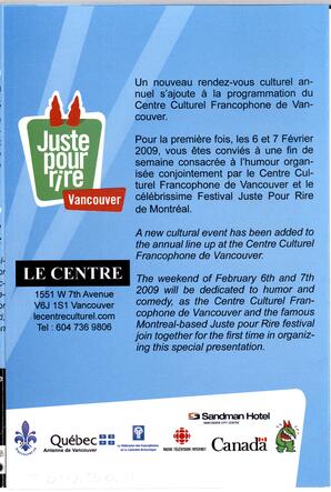   JUSTE POUR RIRE, 2009   , page 3