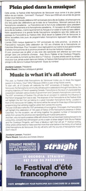   FESTIVAL D'ÉTÉ, 2008   , page 3